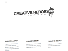 Tablet Screenshot of creativehero.es